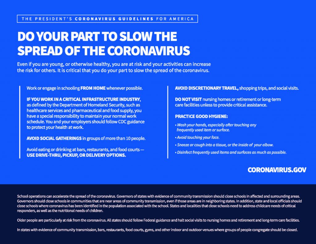 Coronavirus Update City Of Union Gap