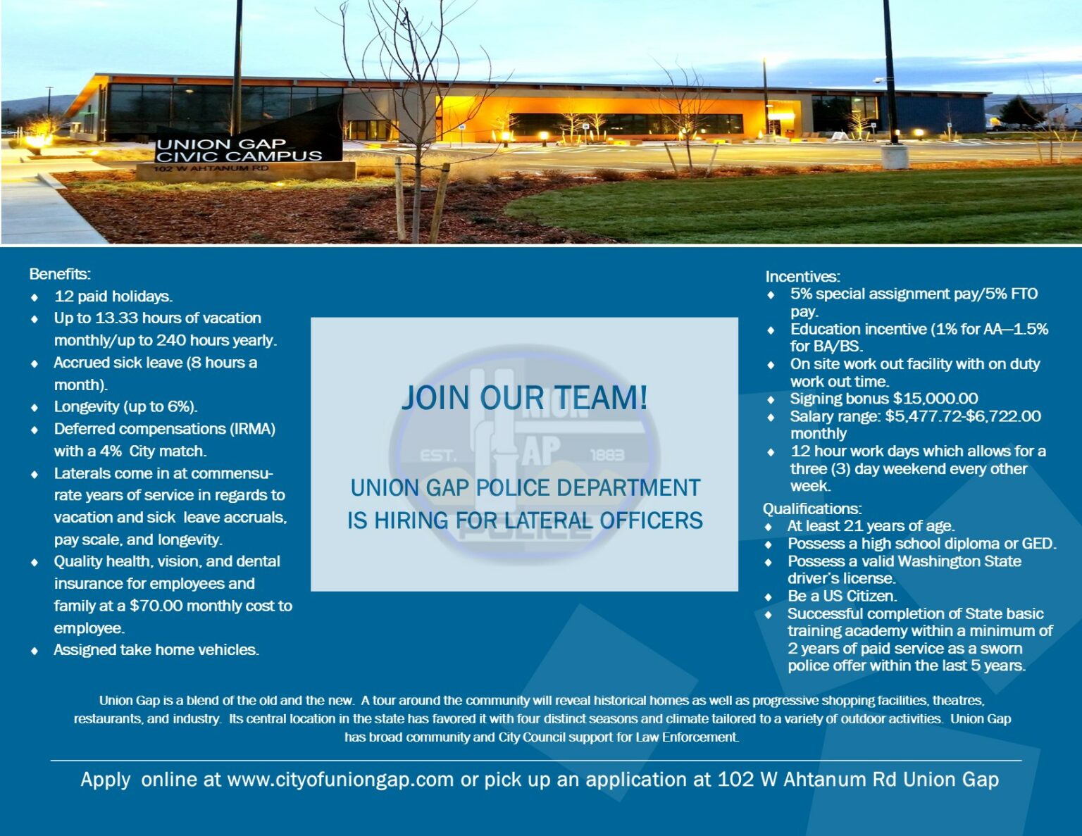 City of Union Gap Police